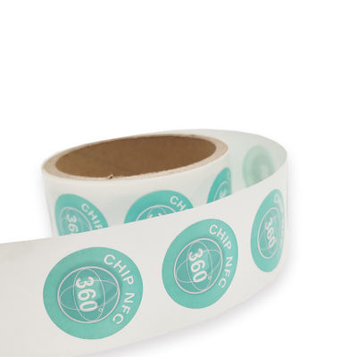 Farbdruck RFID NFC etikettiert NFC-Umbau-Aufkleber HAUSTIER/PVC Material
