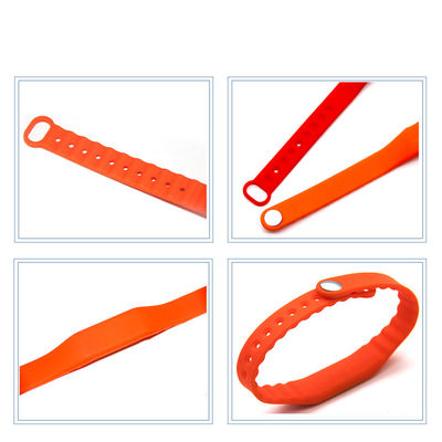 FM11RF08 RFID justierbare RFID Silikon-Manschette des Manschetten-Umbau-