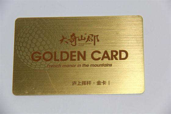 Hologramm, das goldene Karte TK4100 EM4100 Chips For High End Promi Karte zeichnet