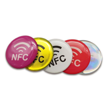 Des Durchmesser-30mm Epoxidumbau ISO14443A Epoxy-Kleber Karten-13.56MHZ Nfc