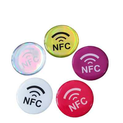 Des Durchmesser-30mm Epoxidumbau ISO14443A Epoxy-Kleber Karten-13.56MHZ Nfc