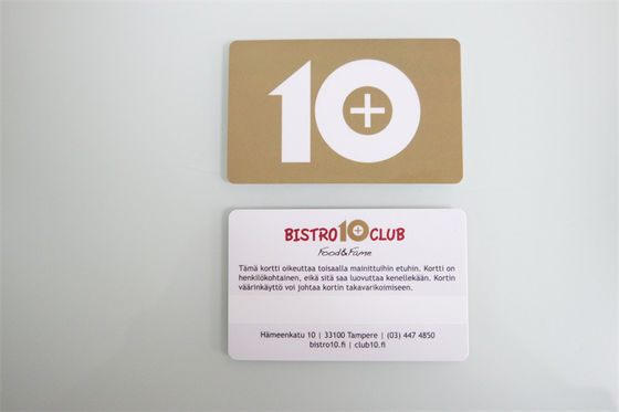Biologisch abbaubares PVC YURI-RFID Smart kardiert umweltfreundliches