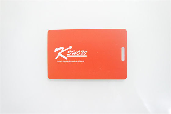85.5*54*0.84mm M1 RFID Karte 13.56MHZ PVC-Verpackungsmaterial