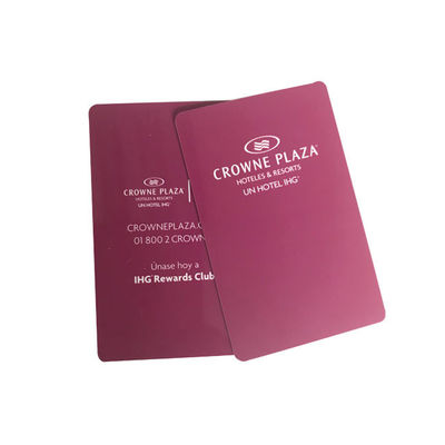 Karte  C Chip Hotel Key Card HF RFID ISO-14443a