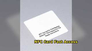 NFC-RFID-Karte 13,56 MHz, 1–10 cm Leseabstand