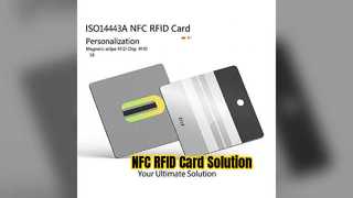 NFC-RFID-Karte ISO14443A Magnetstreifenchip 216